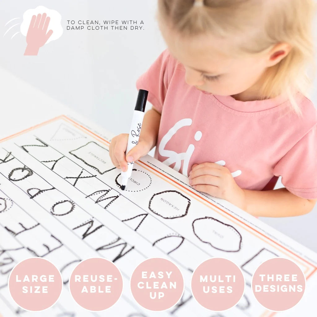 Cutie Mat (Letters, Shapes & Numbers)