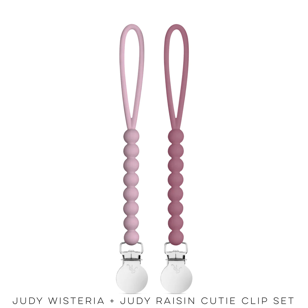Raisin & Wisteria Judy Clips